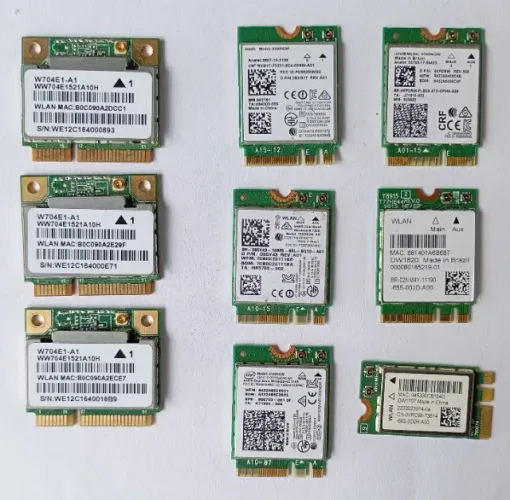 Placas Wi-Fi Intel Dual Band Para Notebook Dell Positivo HP e Outros