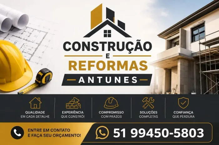 Construção e reformas ANTUNES