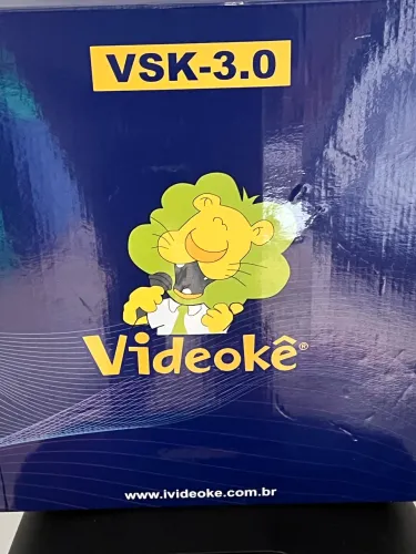 Karaokê + caixa de som