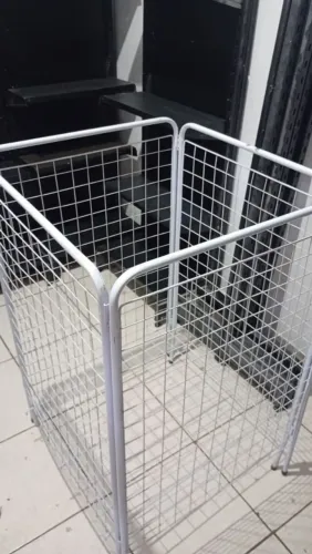 Cesto de fralda para farmácia 