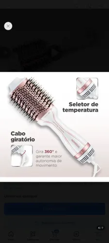 Escova Secadora, Mondial, 1300W - ES-50