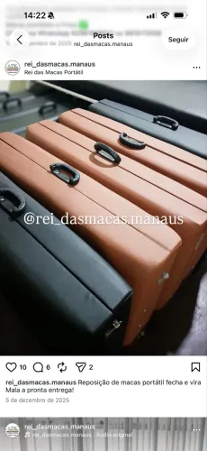 Vende-se maca de procedimentos estéticos