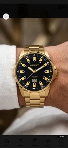Vendo esse lindo relógio, um orient original seri ouro