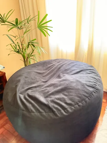 Puff 140x60 com enchimento 