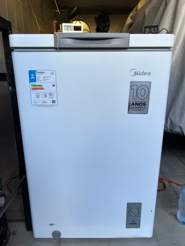 Freezer Mideia 100L Bivolt Novo