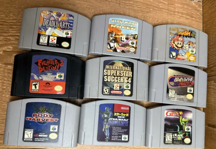 Lote de jogos Nintendo 64