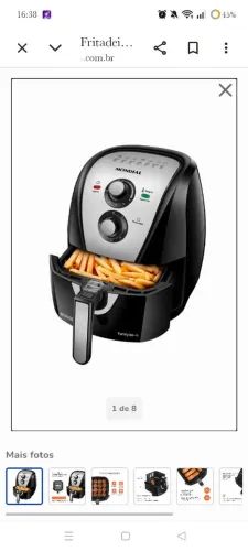 AirFryer mondial 4L family 220w