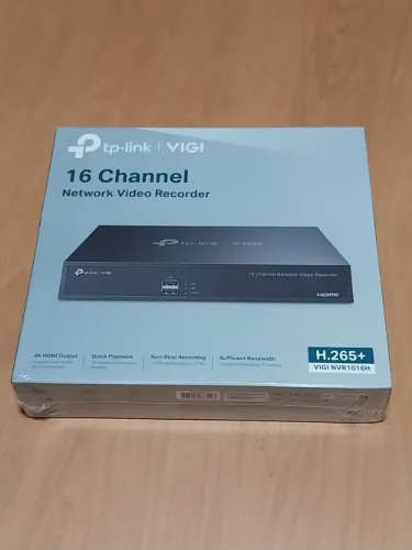 Gravador de Vídeo Tp-link NVR 16 Canais para Câmeras de Vigilância Ultimas unidades