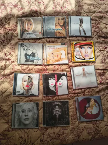 Christina Aguilera Cds e Dvds