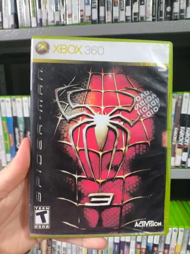Spider Man 3 Xbox 360 (capa reimpressa)