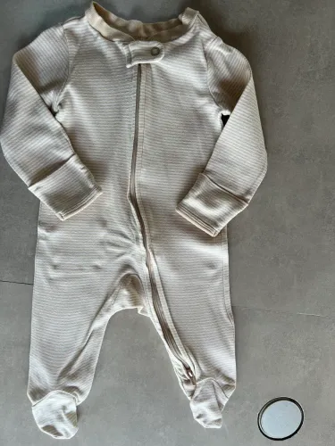 Macacão Carters 1-3 meses, zíper duplo