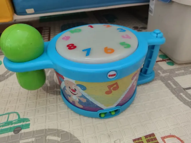 Tambor Aprender e Brincar da Fisher-Price 