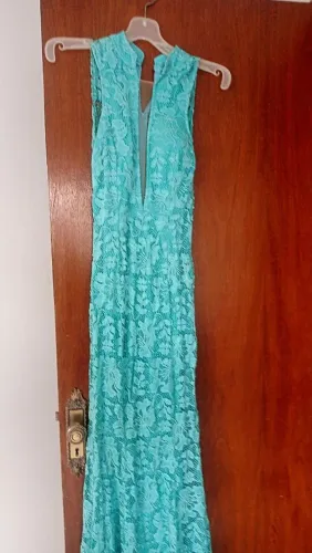 Vestido azul Tiffany