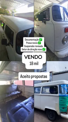 Volkswagen Kombi Standard/ Luxo/ Serie Prata 1997