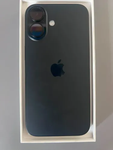 IPhone 16 256GB Preto - Novo Sem Uso - Caixa Aberta - Garantia Apple Mai/27