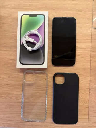 iPhone 14 Plus preto - 128g - 87% nível bateria