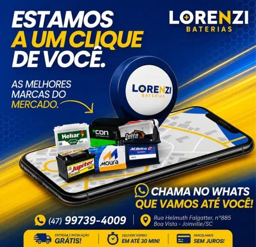Baterias para Moto Carro e Caminhão