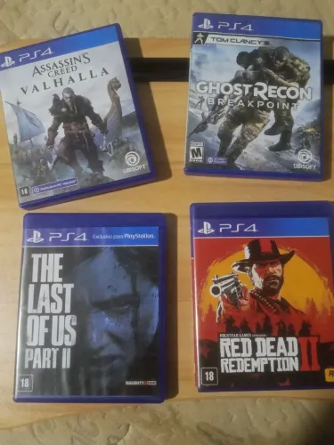 Lote de Jogos Ps4