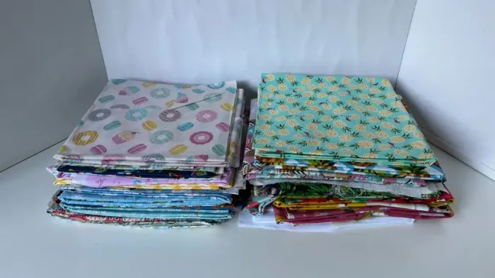 Lote de Tecidos estampado tricoline, 100% algodão #1