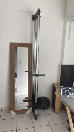 1 mono polia MEGA TRAINING - perfeito estado(não acompanha os puxadores)