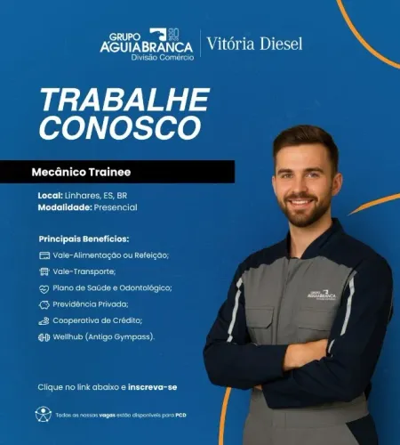 Vagas Mecânico Automotivo - Linhares/ES