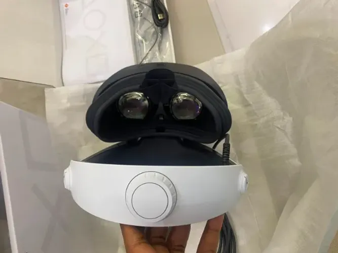 PlayStation VR 2 PS5 headset de realidade virtual branco