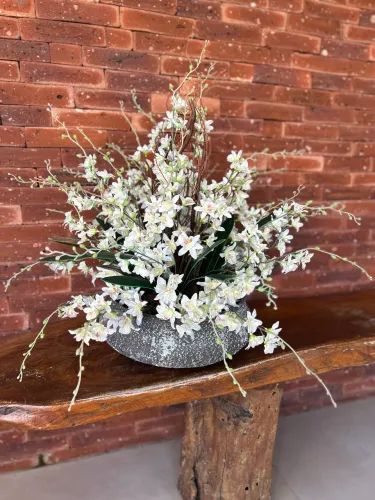 Arranjo de flores completo