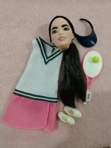 Kit Barbie Tenista