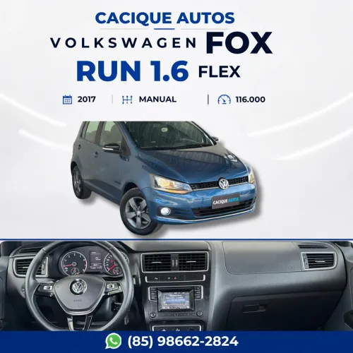 Volkswagen Fox RUN 1.6 Flex 8V 5P 2017
