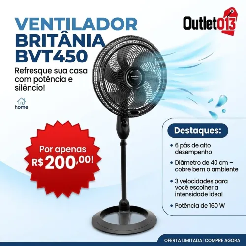 Ventilador Britânia 