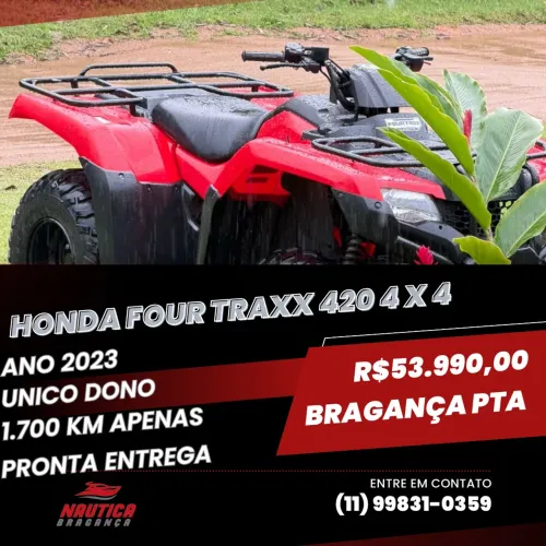 Honda TRX 420 Fourtrax FM 4X4 Quadriciclo 2023