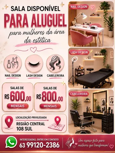 Salas disponíveis ( não mobiliado)