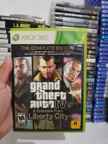 Vendo GTA 4 The Complete Edition de Xbox 360 em perfeito estado de conservação.