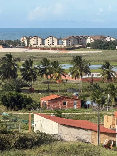 Terreno vista mar e dunas morro branco