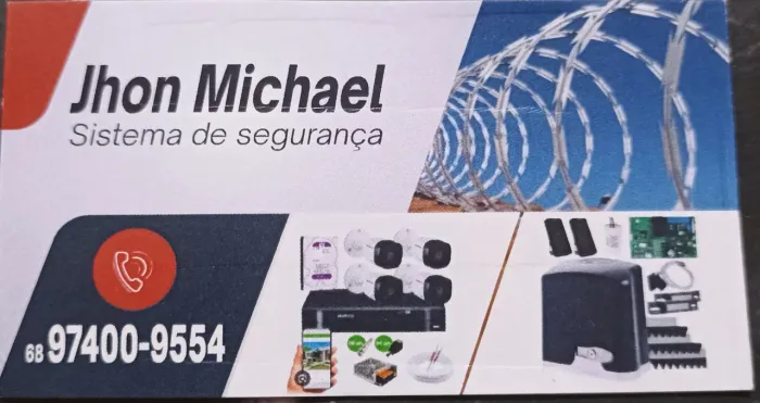 Sistema de segurança instalação e manutenção