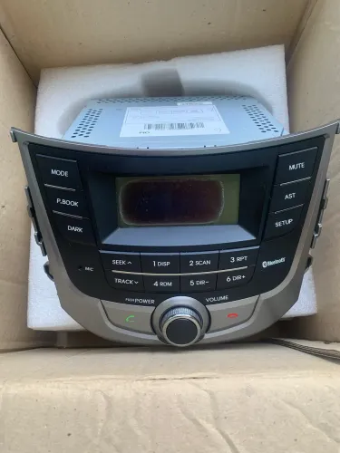 Rádio do HB20 com mancha- funcionando!