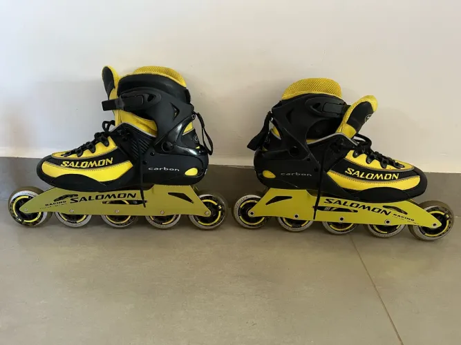 Roller inline Salomon em perfeito estado