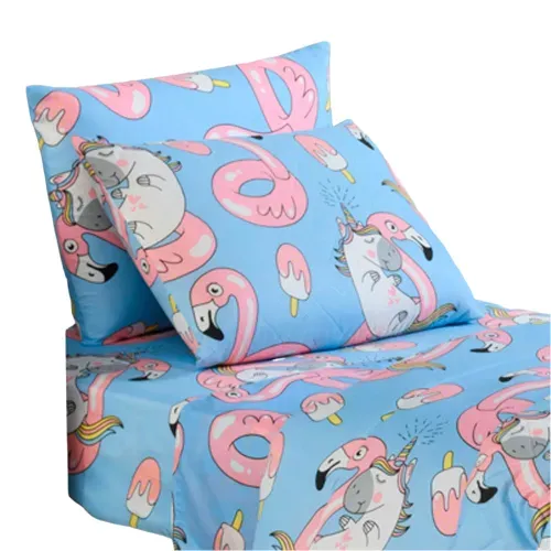 kit lençol infantil com elástico vest casa