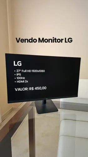 Monitor LG - 27 Polegadas Full HD