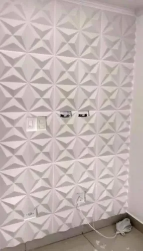 Placa de gesso 3D modelo 40x40 r$ 4 a unidade, por favor só me chame se tiver interesse