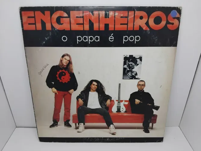 LP Disco de Vinil Engenheiros do Hawaii O Papa é Pop