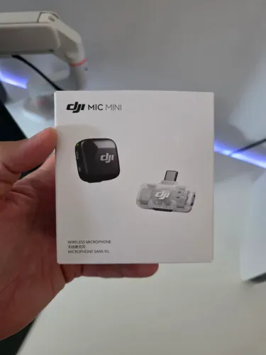 DJI Mic Mini - Microfone Sem Fio | Novo