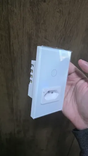 Interruptor Smart Avatto WiFi + Tomada (c/ neutro) 1 botão (tenho 2 un., LEIA A DESCRIÇÃO)