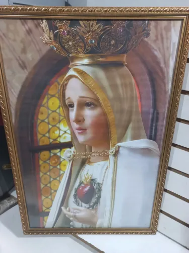 Quadro Nossa Senhora De Fátima 43x63
