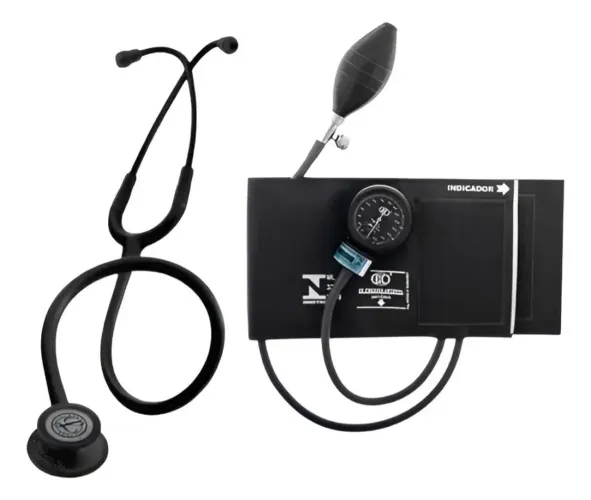 Kit Estetoscópio 3m Littmann + Esfigmo Bic