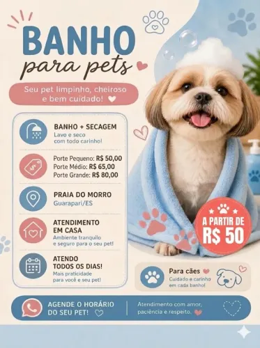Banho para Cães