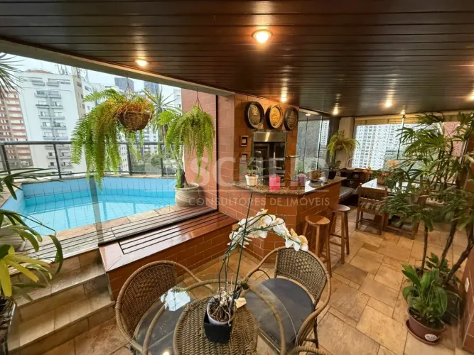 APARTAMENTO COM PISCINA PRIVATIVA - 4 DORMS - 3 SUÍTES - 3 VAGAS