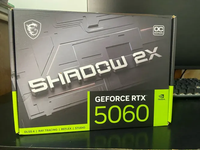 PLACA DE VIDEO RTX 5060 | 8GB SHADOW 2X
