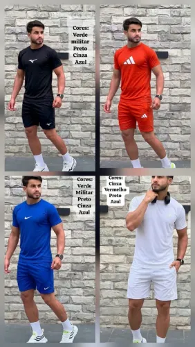 Conjunto masculino dry fit