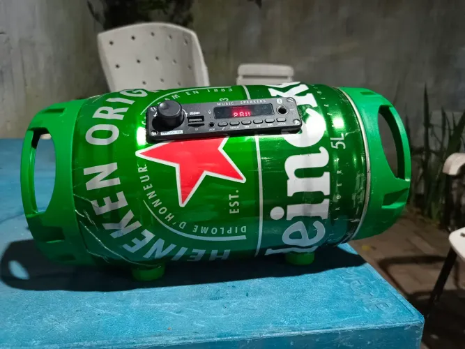 Caixa de som Heineken